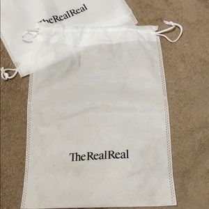 The Real Real dustbag (2 left)